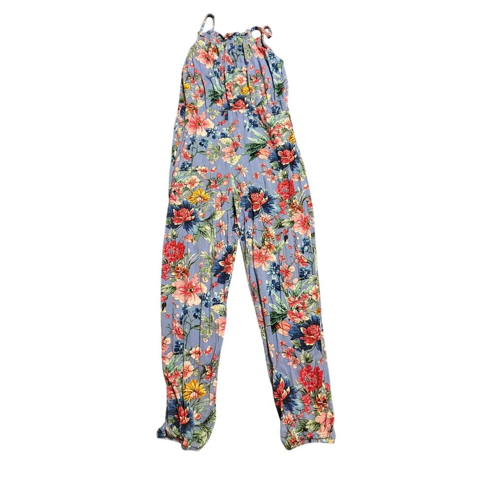 Posh Peanut girls romper size 8 floral set of 2